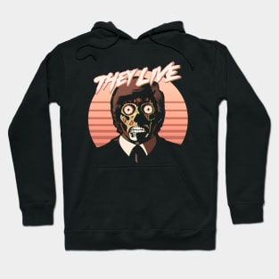 They Live! Obey, Consume, Buy, Sleep, No Thought and Watch TV. Hoodie